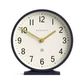 Produktbild: NEWGATE® Q Kaminsims Uhr | Moderne Klassische runde kaminuhr | Marineblau | Zeitgenössischer Stil für kaminsims, Schreibtisch, Tisch, Regal oder nachttisch