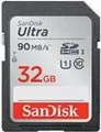 Produktbild: SanDisk Ultra 32GB SDHC Mem Card 100MB/s (SDSDUNR-032G-GN3IN)