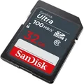Produktbild: SanDisk Ultra® SDHCTM UHS-I Speicherkarte 32 GB