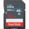 Produktbild: SanDisk Ultra 32GB SDHC Mem Card 100MB/s UHS-I Klasse 10