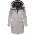 Produktbild: Navahoo Winterjacke Eissturm 14 Wasserabweisende Jacke mit Kapuze grau M (38)