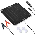Produktbild: Solarpanel 12V 10W Ladegerät Auto Boot Motorrad Wohnmobil LKW Erhaltungsladung