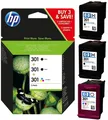 Produktbild: ORIGINAL HP 301 Tinte Patronen Druckerpatronen Multipack OfficeJet DeskJet Envy