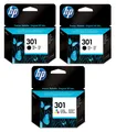 Produktbild: 3 Original HP 301 für den OfficeJet 2620 2620 2622 4630 4631 4632 4634 4635 SET