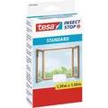 Produktbild: Tesa Fliegengitter Insect Stop Standard, weiß, 130 x 150cm, mit Klettband, für Fenster