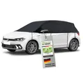 Produktbild: Abdeckplane Auto All Weather, Autoplane Halbgarage Größe 1 PKW schwarz