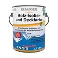 Produktbild: Jaeger 319 Kronen Holz-Isolier- und Deckfarbe Weiß - 750 ml Seidenglänzend 1010-002006