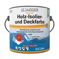 Produktbild: Jaeger 319 Kronen Holz-Isolier/Deckfarbe seidenglänz 750 ml (30,50€/l)(ID 23624)