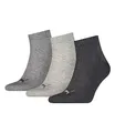 Produktbild: Puma Herren Quarters Socken 3P, Anthracite/l Mel Grey/m Mel Grey, 39/42, 251015