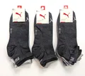 Produktbild: NEU - 9 Paar PUMA Quarter Plain Socken- Gr. 39-42 - anthrazit-grau - Sportsocken