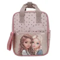 Produktbild: Depesche 14011 TOPModel Rucksack Dots - Rucksack in Rosa, mit Model-Motiv, Punkte-Muster und Glitzer, Tasche mit verstellbaren Trägern