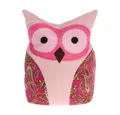 Produktbild: Grafelstein Bodentürstopper Türstopper SILA rosa pink Eule mit Sandfüllung Doorstop H21cm Türsack