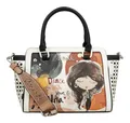Produktbild: Anekke Alma Bowling Bag M Handtasche Umhängetasche Tasche Multicolor creme braun