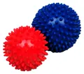 Produktbild: Igelball Massageball Noppenball Physiotherapie Hand Fuß Massage Triggerpunkt 2er
