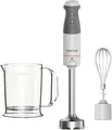 Produktbild: Kenwood Stabmixer HBM40.002WH | 850W | Turbostufe | Edelstahlfuß | Schneebesen | Mixbecher 500 ml | weiß/grau