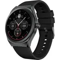 Produktbild: Celly Unisex Schwarz GPS Smartwatch mit Gesundheitsüberwachung und IP67 Herzfrequenzmesser - Schwarz