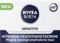 Produktbild: NIVEA Men Sensitive Feuchtigkeitscreme Intensive, 50 ml Creme