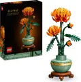 Produktbild: LEGO Icons Chrysantheme, kreatives Bauset für Erwachsene, pflegeleichte Spielzeug-Pflanze zum Verschenken, Blumendeko aus der Botanik Kollektion, entspannende Aktivität 10368