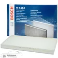 Produktbild: BOSCH M 5118 Innenraumfilter Pollen Mikrofilter Mercedes A-Klasse 1 987 435 118
