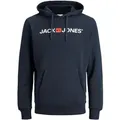 Produktbild: Jack & Jones Herren Kapuzenpullover JJECORP LOGO SWEAT HOOD Blau M
