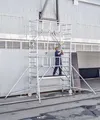 Produktbild: ZARGES Multitower S-PLUS 1T - Fahrgerüst Ausleger Arbeitshöhe 6,45 m 52256