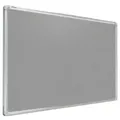 Produktbild: ALLboards Tafel ALLboards Filztafel mit Alurahmen grau 200 cm x 120 cm