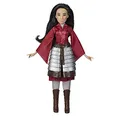 Produktbild: Hasbro Disney Prinzessinnen Disney Mulan Modepuppe mit Rüstungsrock, Schuhen, Hose und Oberteil, inspiriert von Disneys Realverfilmung Mulan, Spielzeug für Kinder und Sammler