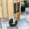 Produktbild: Robuste Torrolle 100 mm mit Federbelastung, Hochleistungs-Torrollen, Tragkraf...