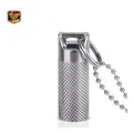 Produktbild: Titan Pillendose Wasserdicht 12 mm Durchmesser 34 mm Höhe 7g Gewicht