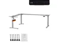 Produktbild: Albatros LIFT L7S Gestell für Eckschreibtisch Höhenverstellbar Elektrisch silber - Winkelschreibtisch Memoryfunktion- Schreibtischgestell Höhenverstellbar und Stufenlos