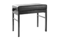 Produktbild: FAME Klavierbank (PB-30 Klavierbank Höhenverstellbar 47-55cm Robustes Stahlgestell Schwarz Lackiert Kunstlederpolsterung Stabil und Leicht Sitzfläche 56x33cm Gewicht 7.6kg, Sitzbänke, Klavierbänke), Klavierbank, Höhenverstellbar, Stahlgestell