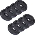 Produktbild: ScSPORTS® Hantelscheibe, 20 kg, (8-tlg)