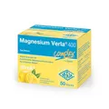 Produktbild: Magnesium Verla 400 direkt Zitrone – Hochdosiertes Magnesiumcitrat & Magnesiumoxid als praktische Direkt-Sticks, bei erhöhtem Magnesiumbedarf, 400 mg pro Stick, Einnahme nur 1x täglich, 50 St