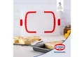 Produktbild: Dr. Oetker Küchenhelfer Backblech mit Transporthaube & Griffen