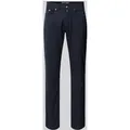 Produktbild: Pierre Cardin Tapered Fit Hose im 5-Pocket-Design Modell 'LYON' in Marine, Größe 38/32
