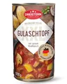 Produktbild: DREISTERN Gulaschsuppe 1200g I Mit Rindfleisch & Gemüse I XXL Herzhafter Eintopf in recyclebarer Konservendose I Lange Haltbarkeit dank natürlicher Konservierung I Hausmacher Qualität