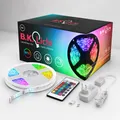 Produktbild: 5m LED Band Streifen RGB Stripe Licht-Leiste Schlauch Farbwechsel Fernbedienung