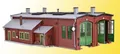 Produktbild: Vollmer 45752 H0 Ringlokschuppen mit Türsch
