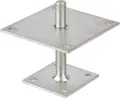 Produktbild: Verzinkte Pfostenhalterung 130 x 130 mm GAH-Alberts 218119 W203