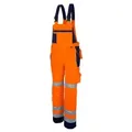 Produktbild: Qualitex® Warnschutz Latzhose pro Warnschutz mg 245 1 Stück, Größe: 48