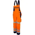 Produktbild: Warnschutz Latzhose „pro Warnschutz mg 245“ - 48 - orange/marine