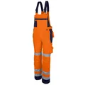 Produktbild: QUALITEX HIGH QUALITY WORKWEAR Latzhose PRO WS warnorange/marine Damen: 42 Herren: 48