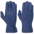Produktbild: Roeckl Wollhandschuhe mit Lederpaspel Damen - Strickhandschuhe Fingerhandschuhe Herbst-Winter - 8 HS royalblau