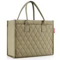 Produktbild: reisenthel® Einkaufstasche daily shopper rhombus Kunststoff olive DN 5046