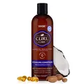 Produktbild: HASK Curl Care Entwirrender Conditioner für alle Arten von Locken, farbsicher und tierversuchsfrei – Flasche mit 355 ml