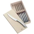 Produktbild: WMF Steakbesteck Geschenkidee Steakmesser-Set, 6-teilig (6-tlg), Cromargan® Edelstahl rostfrei 18/10, 6x Steakmesser (Gesamtlänge 23,0 cm) in Holzbox silberfarben