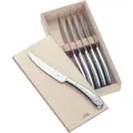 Produktbild: WMF Steakmesser Set 6tlg Pizzamesser Wellenschliff Spezialklingenstahl Holzbox (6 Stk., Messer) (12.8961.6046)