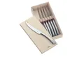 Produktbild: WMF Steakbesteck Geschenkidee Steakmesser-Set, 6-teilig (6-tlg), Cromargan® Edelstahl rostfrei 18/10, 6x Steakmesser (Gesamtlänge 23,0 cm) in Holzbox