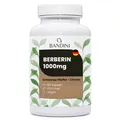 Produktbild: Bandini® Berberin Blüten 180 Kapseln mit Chrom, 1040mg hochdosiert, Berberin HCL