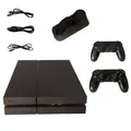 Produktbild: Sony Playstation 4 PS4 CUH-1216A 500GB - defekter Power Knopf - 2x Controller!